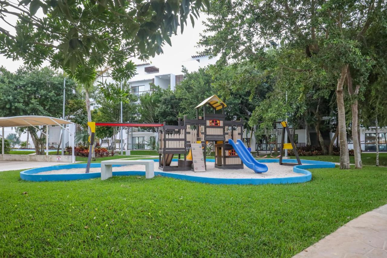 Departamento Lirios Residencial Para 5 Alberca Cancun Exterior photo